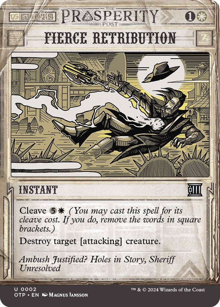 Image for Fierce Retribution (2) (OTP) - Magic: The Gathering