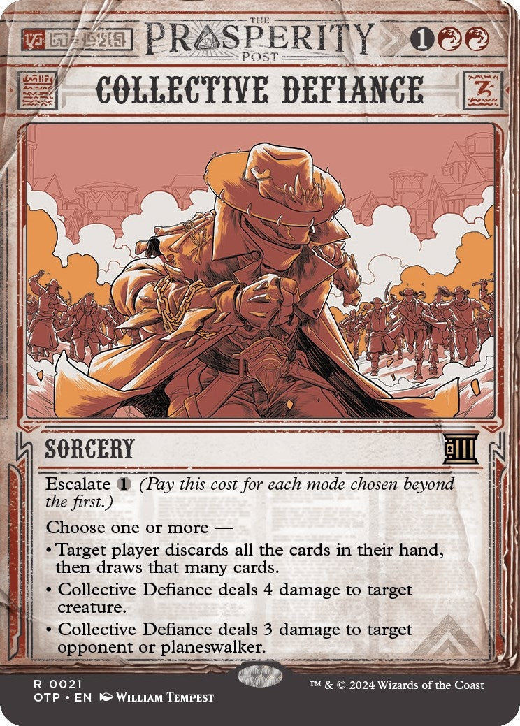 Image for Collective Defiance (21) (OTP) - Magic: The Gathering