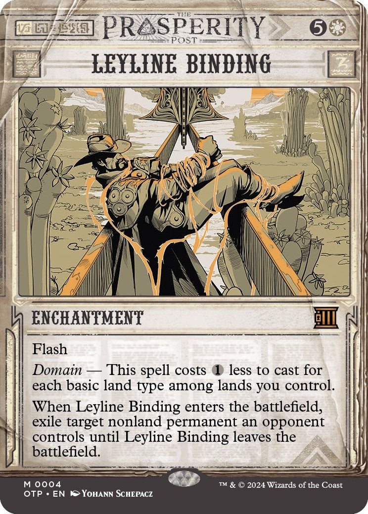 Image for Leyline Binding (4) (OTP) - Magic: The Gathering