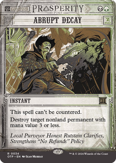 Abrupt Decay (34) (OTP)