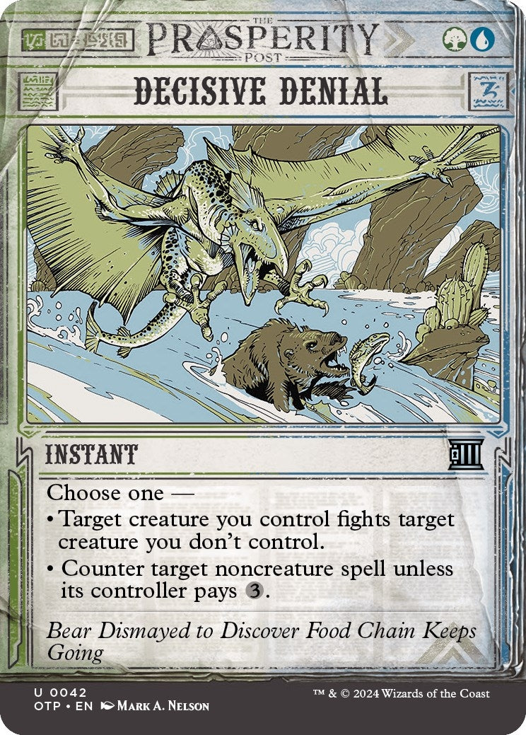 Image for Decisive Denial (42) (OTP) - Magic: The Gathering