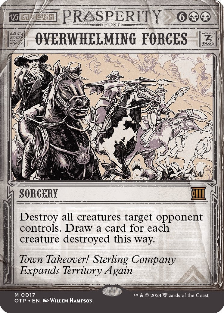 Image for Overwhelming Forces (17) (OTP) - Magic: The Gathering