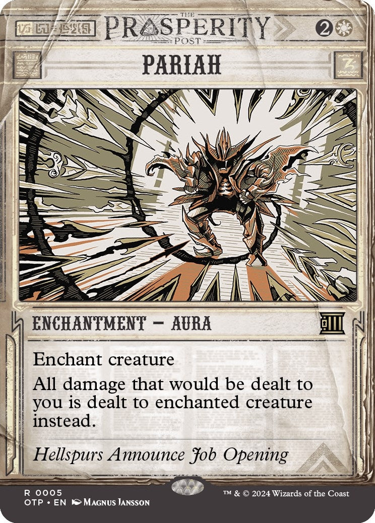 Image for Pariah (5) (OTP) - Magic: The Gathering