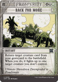 Image for Back for More (36) (OTP) - Magic: The Gathering