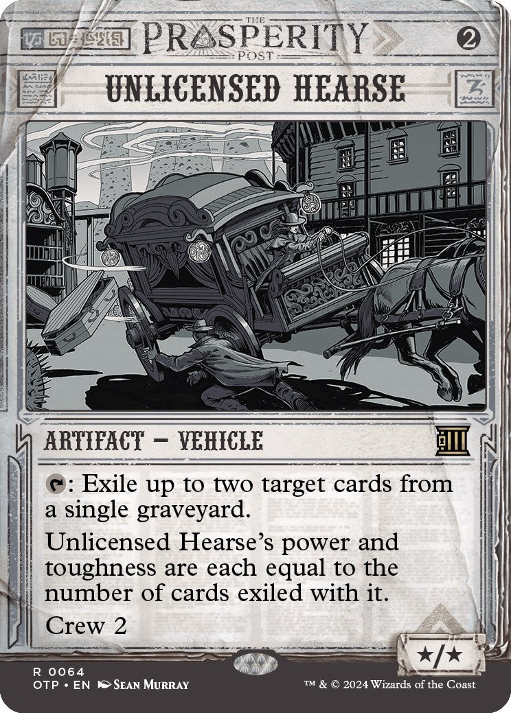 Image for Unlicensed Hearse (64) (OTP) - Magic: The Gathering