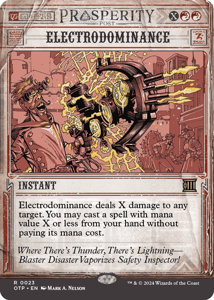 Image for Electrodominance (23) (OTP) - Magic: The Gathering