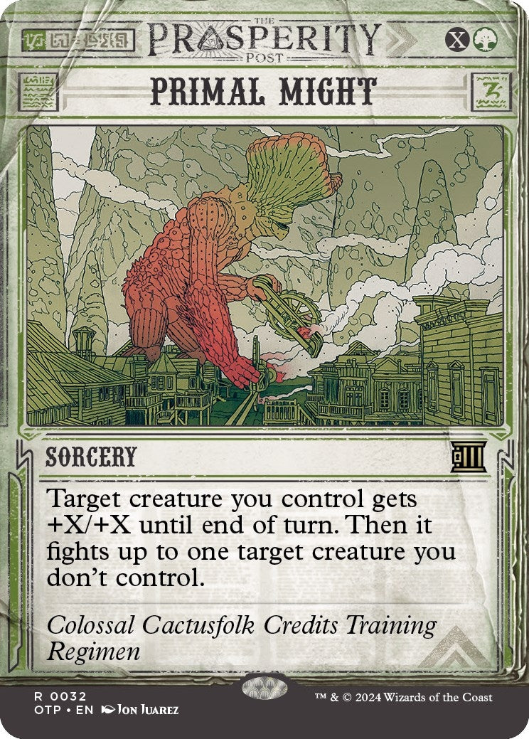 Image for Primal Might (32) (OTP) - Magic: The Gathering