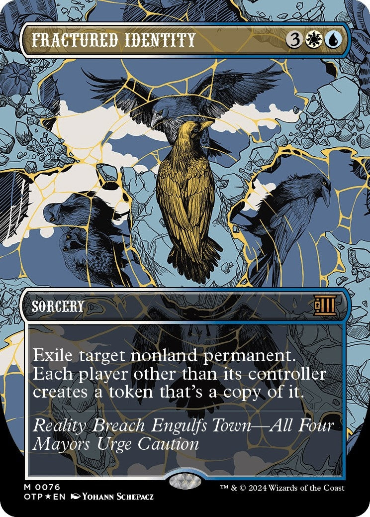 Image for Fractured Identity (Textured Foil) (76) (OTP) - Magic: The Gathering