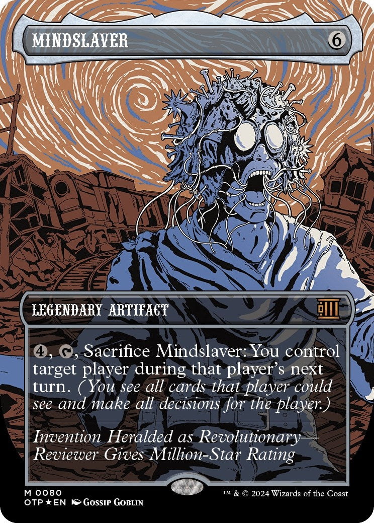 Image for Mindslaver (Textured Foil) (80) (OTP) - Magic: The Gathering
