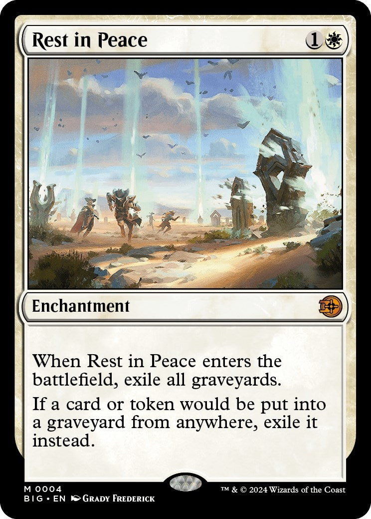 Image for Rest in Peace (4) (BIG) - Magic: The Gathering