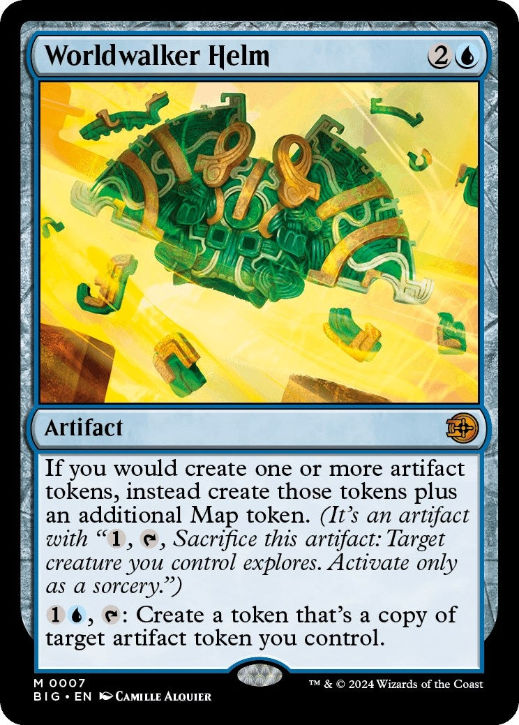 Image for Worldwalker Helm (7) (BIG) - Magic: The Gathering