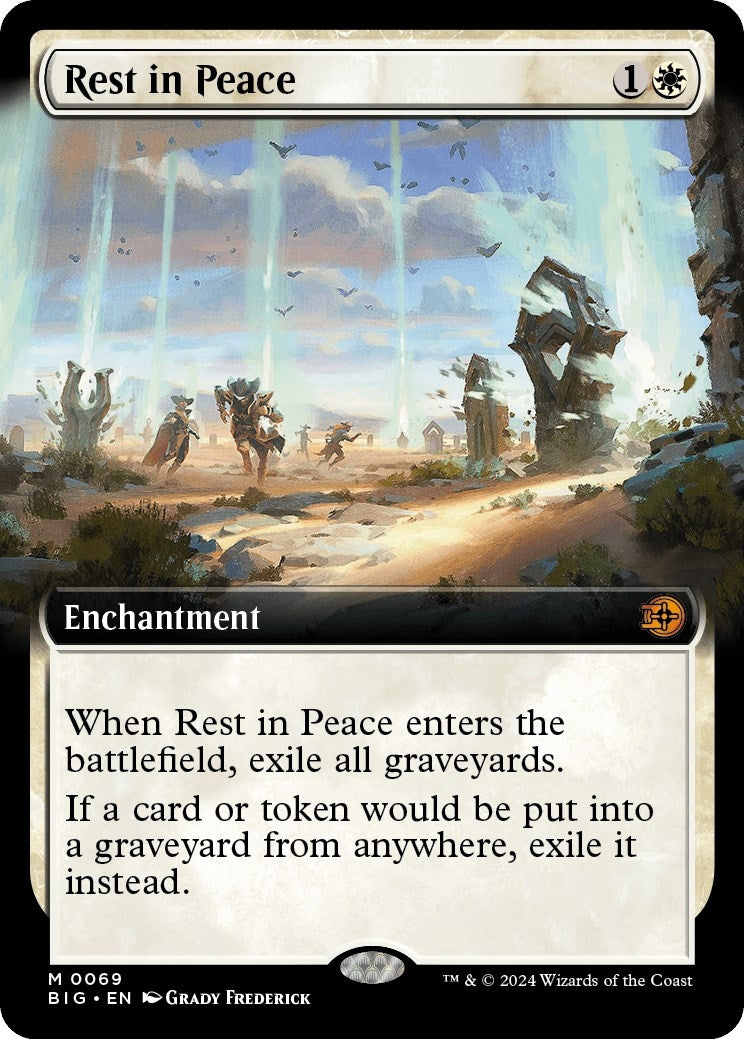 Image for Rest in Peace (Extended Art) (69) (BIG) - Magic: The Gathering