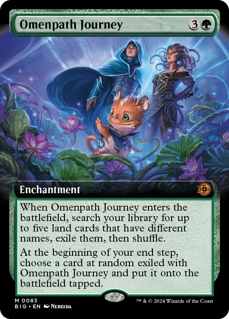 Image for Omenpath Journey (Extended Art) (83) (BIG) - Magic: The Gathering