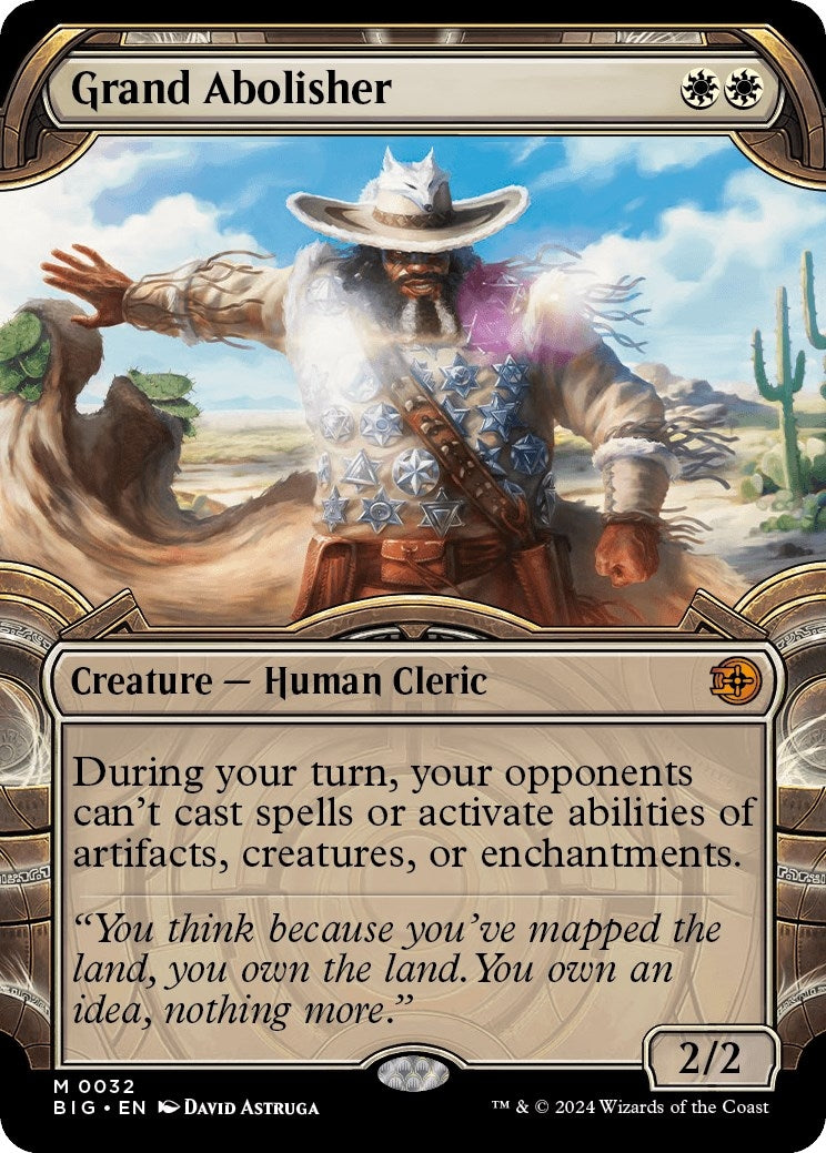 Image for Grand Abolisher (Showcase) (32) (BIG) - Magic: The Gathering