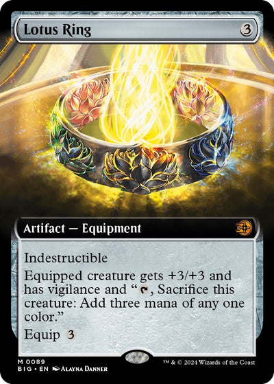 Lotus Ring (Extended Art) (89) (BIG)