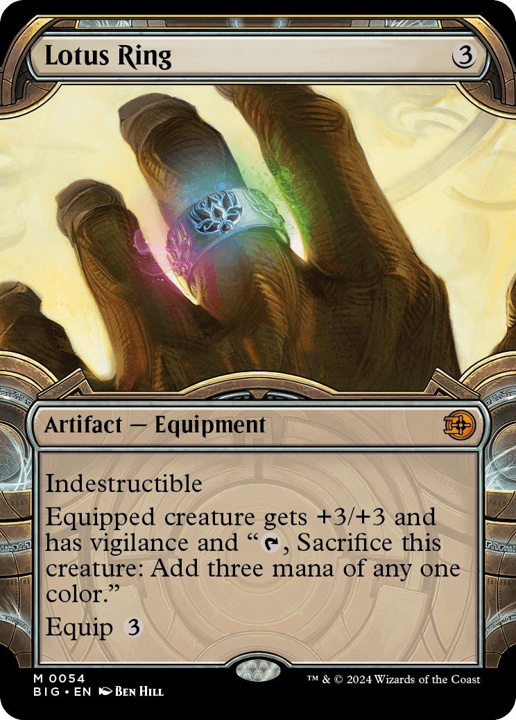 Image for Lotus Ring (Showcase) (54) (BIG) - Magic: The Gathering