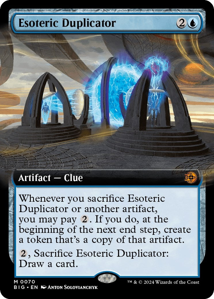 Image for Esoteric Duplicator (Extended Art) (70) (BIG) - Magic: The Gathering