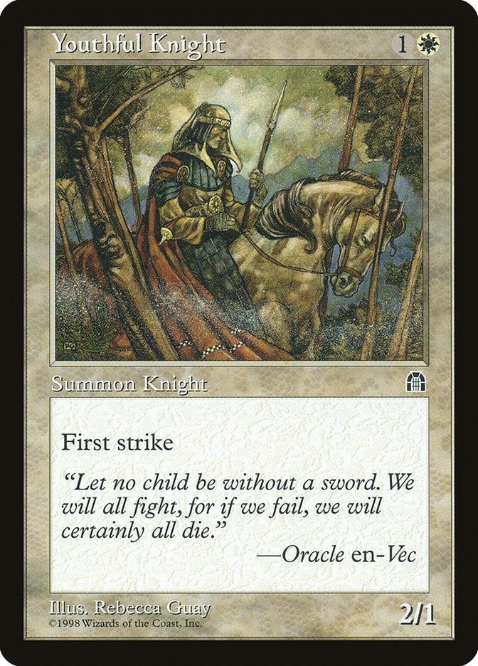 Image for Youthful Knight (STH) - Magic: The Gathering