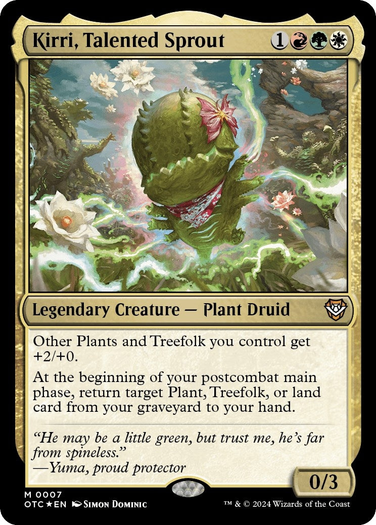 Image for Kirri, Talented Sprout (7) (OTC) - Magic: The Gathering