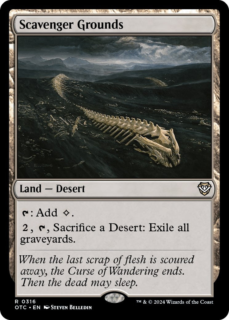Image for Scavenger Grounds (316) (OTC) - Magic: The Gathering