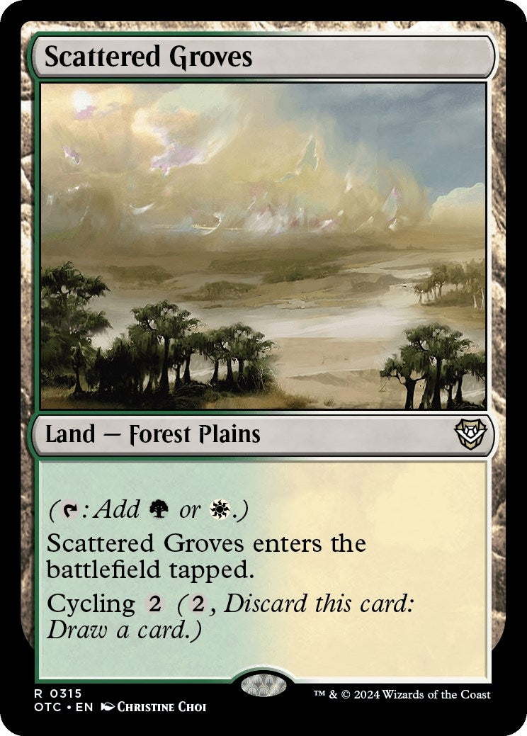 Image for Scattered Groves (315) (OTC) - Magic: The Gathering