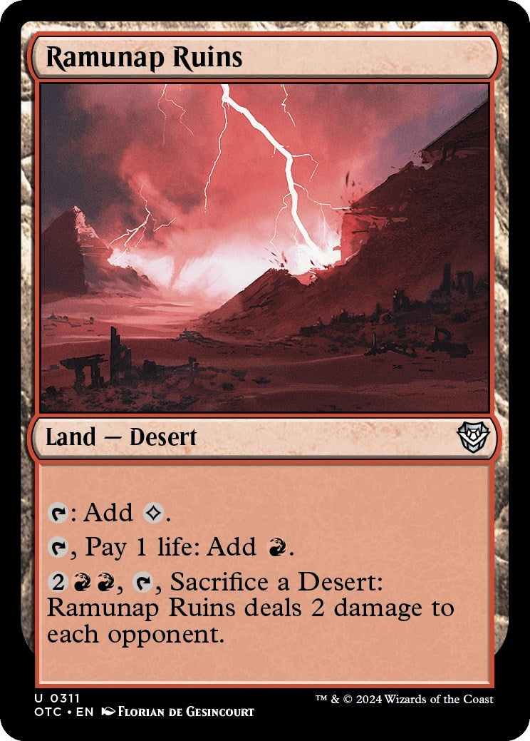 Image for Ramunap Ruins (311) (OTC) - Magic: The Gathering