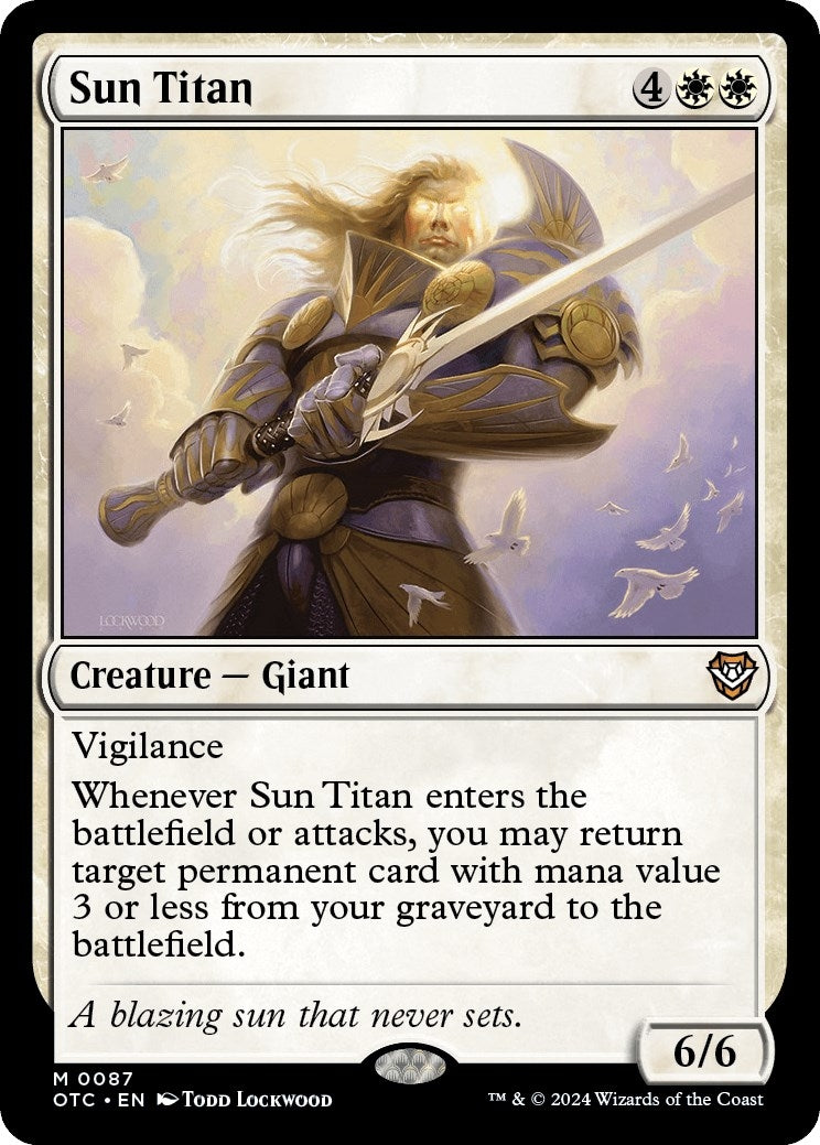 Image for Sun Titan (87) (OTC) - Magic: The Gathering