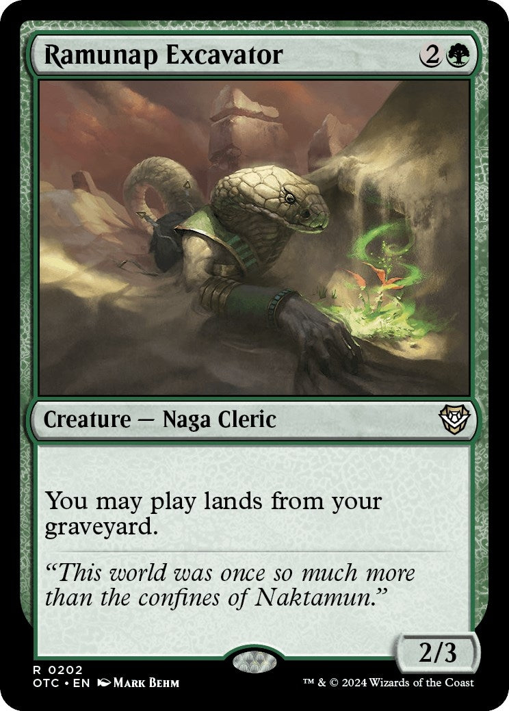 Image for Ramunap Excavator (202) (OTC) - Magic: The Gathering