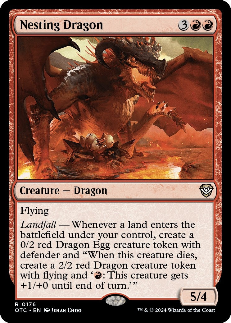 Image for Nesting Dragon (176) (OTC) - Magic: The Gathering