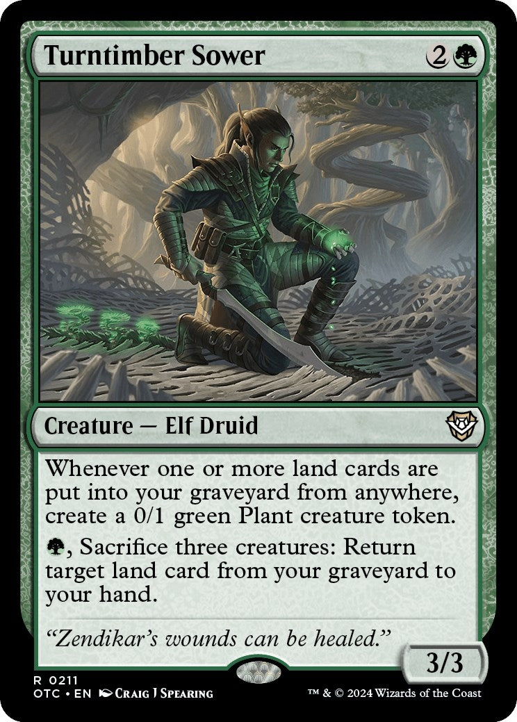 Image for Turntimber Sower (211) (OTC) - Magic: The Gathering