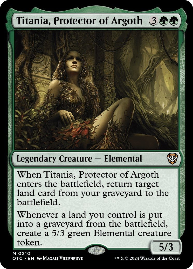Image for Titania, Protector of Argoth (210) (OTC) - Magic: The Gathering