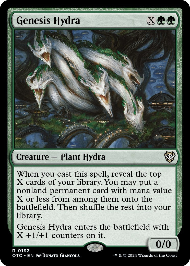 Image for Genesis Hydra (193) (OTC) - Magic: The Gathering