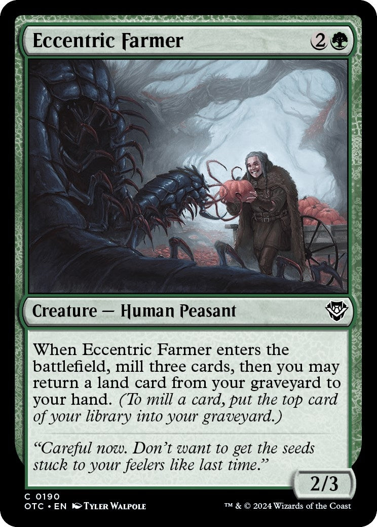 Image for Eccentric Farmer (190) (OTC) - Magic: The Gathering