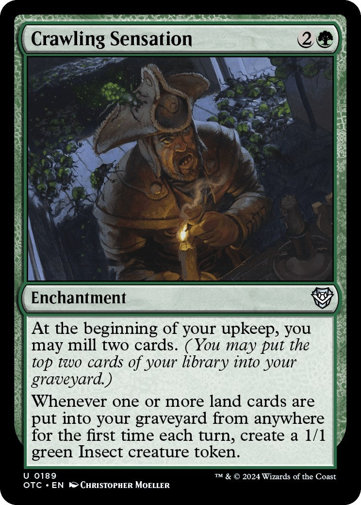 Image for Crawling Sensation (189) (OTC) - Magic: The Gathering