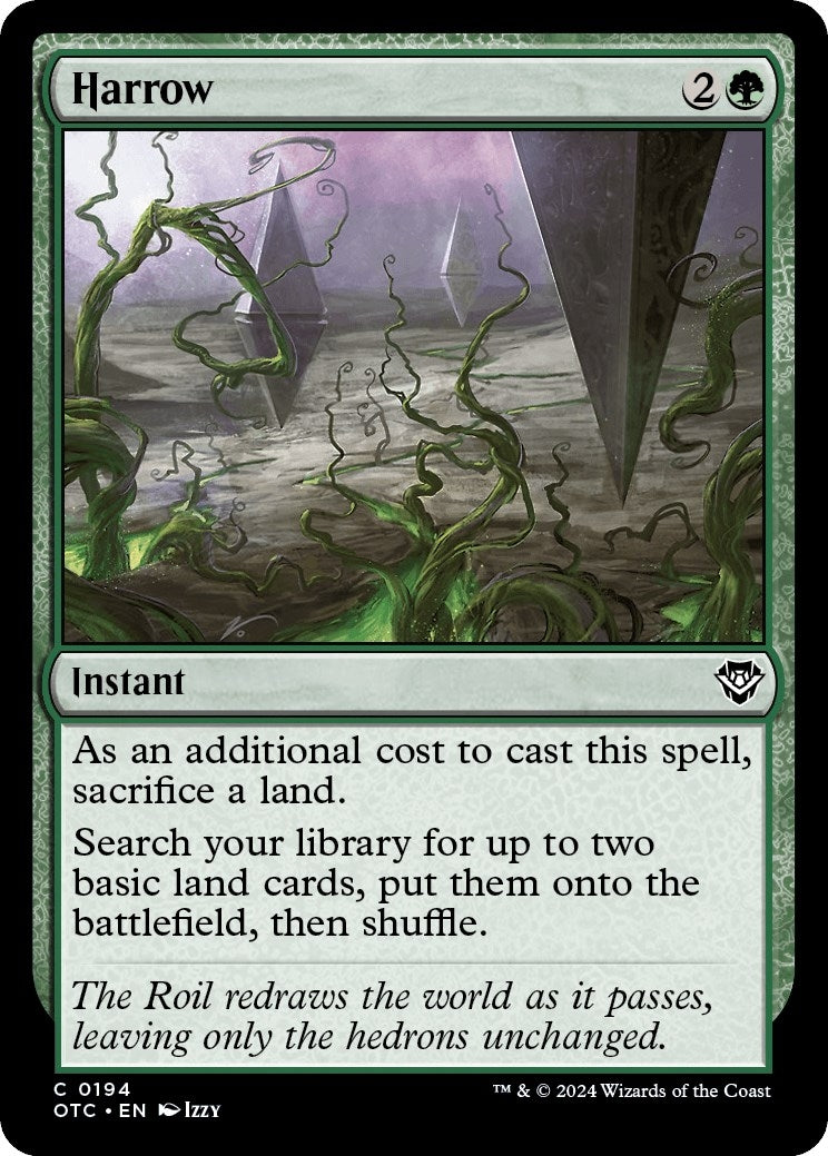 Image for Harrow (194) (OTC) - Magic: The Gathering