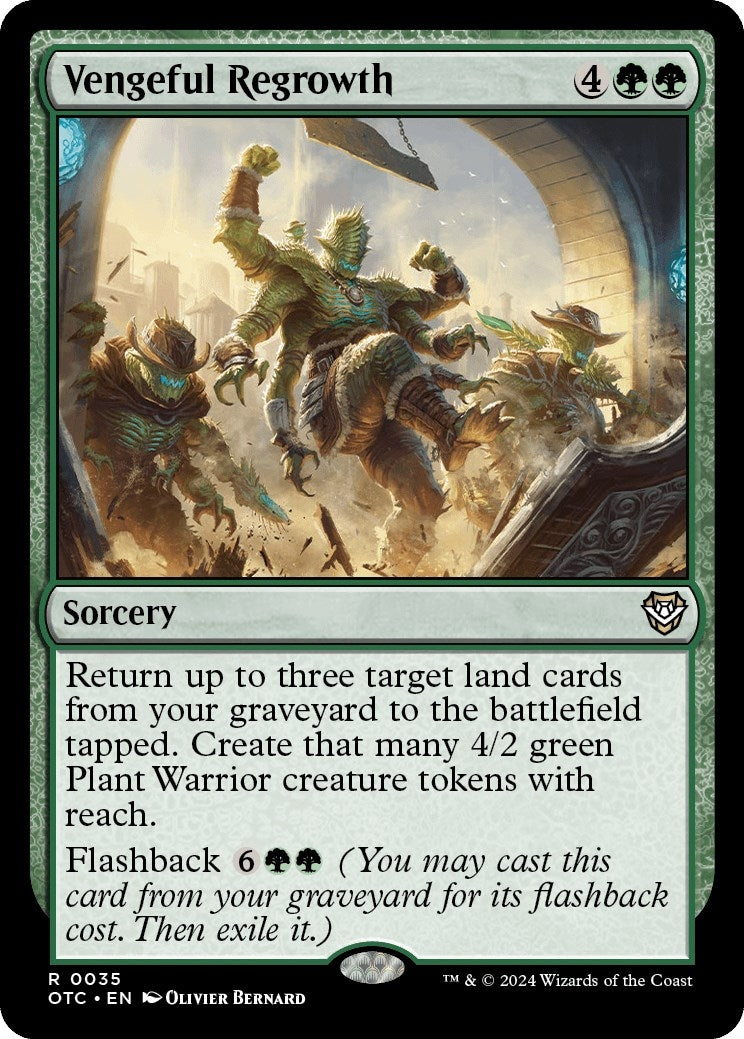 Image for Vengeful Regrowth (35) (OTC) - Magic: The Gathering