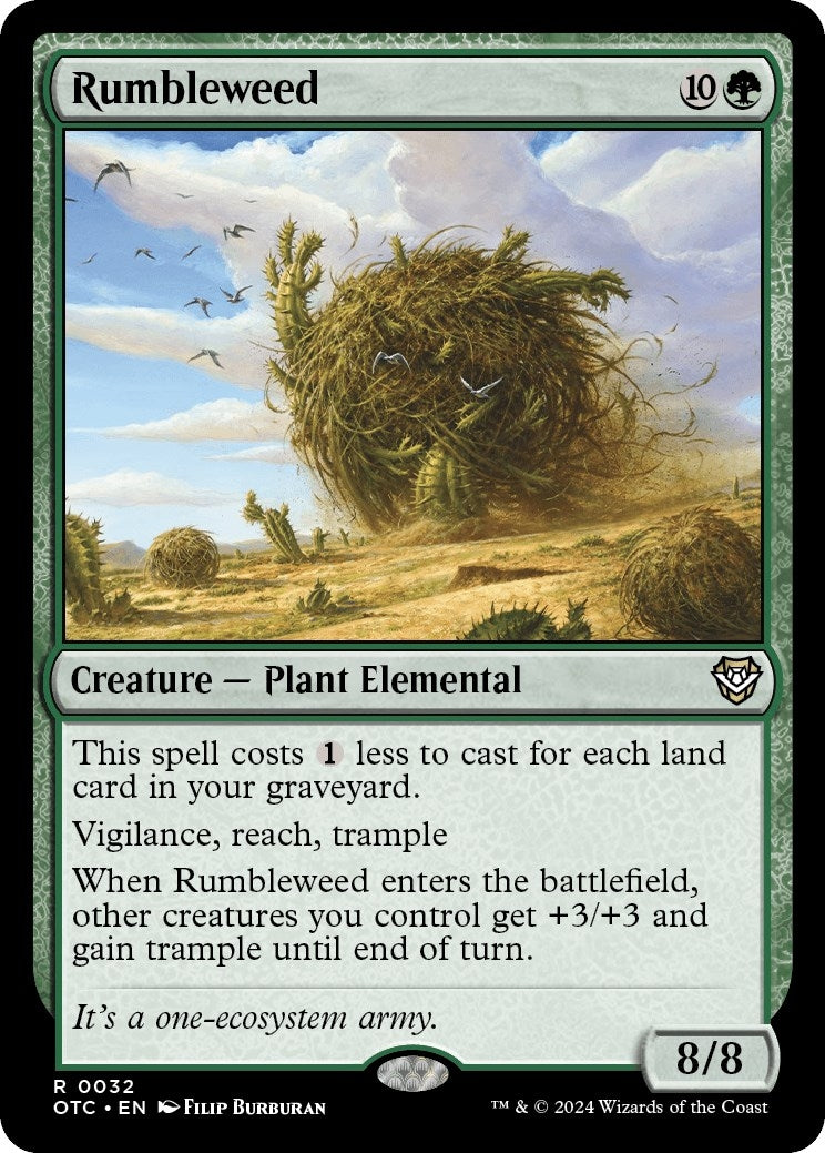 Image for Rumbleweed (32) (OTC) - Magic: The Gathering