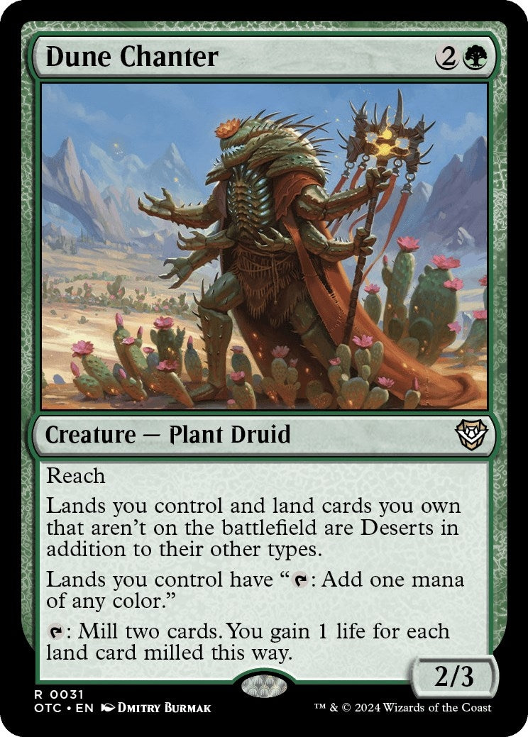 Image for Dune Chanter (31) (OTC) - Magic: The Gathering