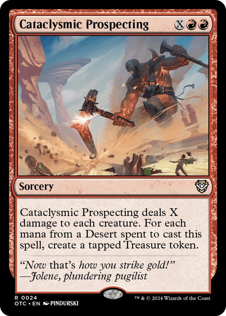 Image for Cataclysmic Prospecting (24) (OTC) - Magic: The Gathering