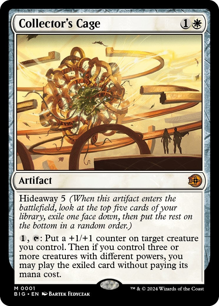 Image for Collector's Cage (1) (BIG) - Magic: The Gathering