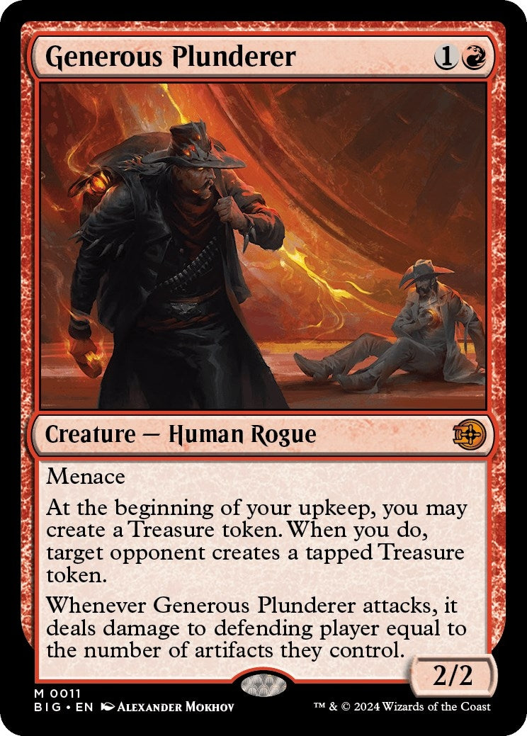 Image for Generous Plunderer (11) (BIG) - Magic: The Gathering
