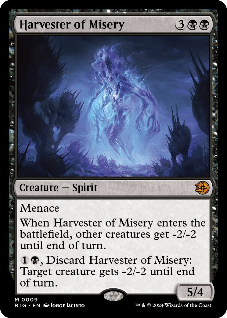Image for Harvester of Misery (9) (BIG) - Magic: The Gathering