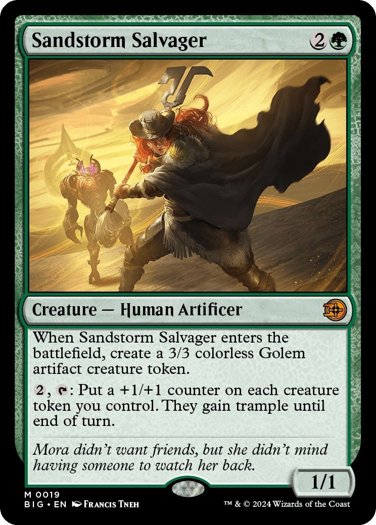 Image for Sandstorm Salvager (19) (BIG) - Magic: The Gathering