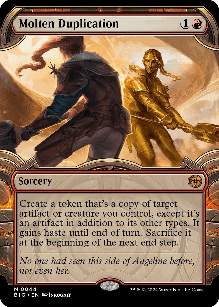 Image for Molten Duplication (Showcase) (44) (BIG) - Magic: The Gathering