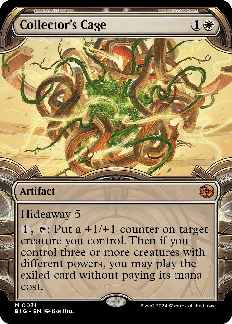 Image for Collector's Cage (Showcase) (31) (BIG) - Magic: The Gathering
