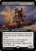 Image for Hostile Investigator (Extended Art) (75) (BIG) - Magic: The Gathering