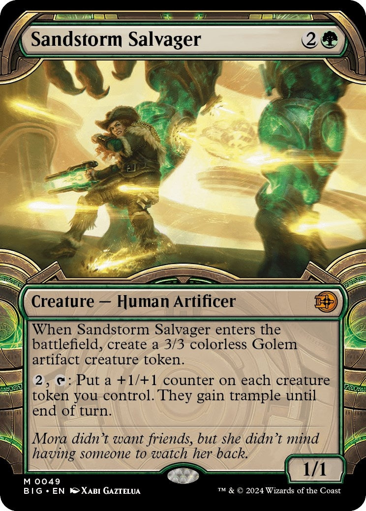 Image for Sandstorm Salvager (Showcase) (49) (BIG) - Magic: The Gathering