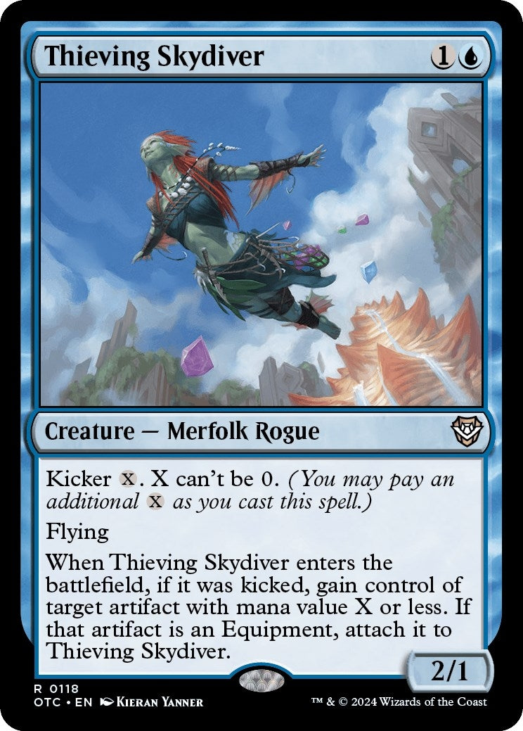 Image for Thieving Skydiver (118) (OTC) - Magic: The Gathering