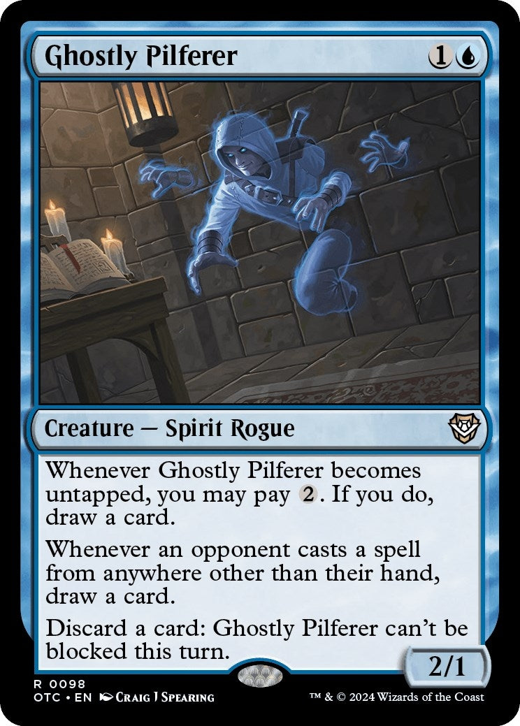 Image for Ghostly Pilferer (98) (OTC) - Magic: The Gathering