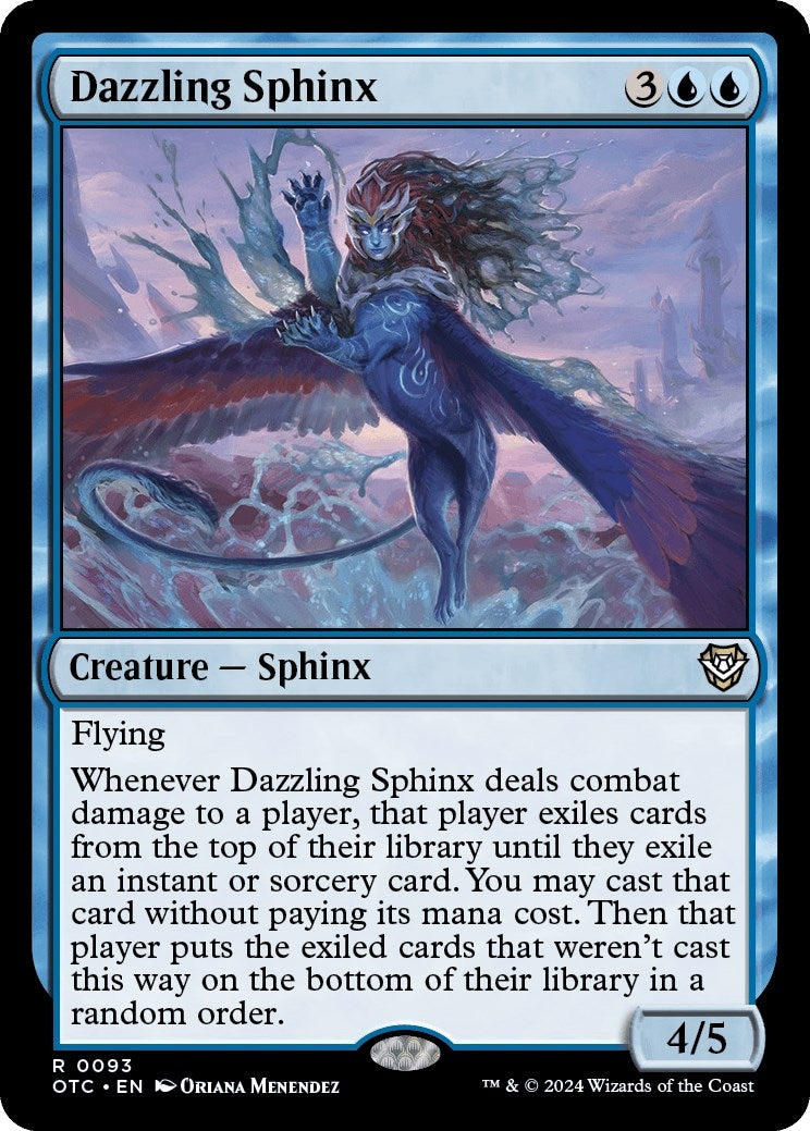 Image for Dazzling Sphinx (93) (OTC) - Magic: The Gathering